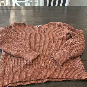 Rust color women’s sweater
